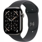 Viedpulkstenis Apple Watch Series 11 GPS + Cellular 42mm Slate Titanium Case with Black Sport Band - S/M
