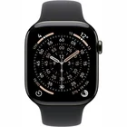 Viedpulkstenis Apple Watch Series 11 GPS + Cellular 46mm Slate Titanium Case with Black Sport Band - S/M