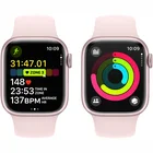Viedpulkstenis Apple Watch Series 9 GPS + Cellular 41mm Pink Aluminium Case with Light Pink Sport Band - S/M