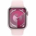 Viedpulkstenis Apple Watch Series 9 GPS 41mm Pink Aluminium Case with Light Pink Sport Band - S/M
