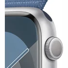 Viedpulkstenis Apple Watch Series 9 GPS 45mm Silver Aluminium Case with Winter Blue Sport Loop