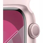 Viedpulkstenis Apple Watch Series 9 GPS 45mm Pink Aluminium Case with Light Pink Sport Band - M/L