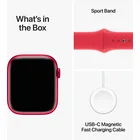 Viedpulkstenis Apple Watch Series 9 GPS 45mm (PRODUCT)RED Aluminium Case with (PRODUCT)RED Sport Band - S/M