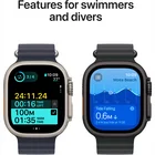 Viedpulkstenis Apple Watch Ultra 2 GPS + Cellular 49mm Natural Titanium Case with Navy Ocean Band