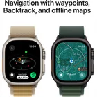 Viedpulkstenis Apple Watch Ultra 2 GPS + Cellular 49mm Natural Titanium Case with Navy Ocean Band