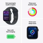 Viedpulkstenis Apple Watch SE 3 GPS 44mm Midnight Aluminium Case with Midnight Sport Band - S/M