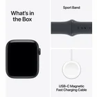Viedpulkstenis Apple Watch SE 3 GPS + Cellular 44mm Midnight Aluminium Case with Midnight Sport Band - M/L