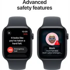 Viedpulkstenis Apple Watch SE 3 GPS + Cellular 44mm Midnight Aluminium Case with Midnight Sport Band - S/M