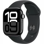 Viedpulkstenis Apple Watch Series 10 GPS 42mm Jet Black Aluminium Case with Black Sport Band - M/L