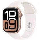 Viedpulkstenis Apple Watch Series 10 GPS 42mm Rose Gold Aluminium Case with Light Blush Sport Band - M/L