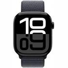 Viedpulkstenis Apple Watch Series 10 GPS 46mm Jet Black Aluminium Case with Ink Sport Loop