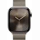 Viedpulkstenis Apple Watch Series 10 GPS + Cellular 42mm Natural Titanium Case with Natural Milanese Loop