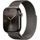 Viedpulkstenis Apple Watch Series 10 GPS + Cellular 46mm Slate Titanium Case with Slate Milanese Loop - S/M