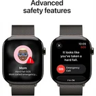 Viedpulkstenis Apple Watch Series 11 GPS + Cellular 46mm Slate Titanium Case with Slate Milanese Loop - S/M