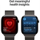 Viedpulkstenis Apple Watch Series 11 GPS + Cellular 46mm Slate Titanium Case with Slate Milanese Loop - S/M