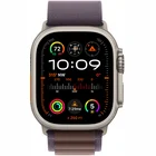 Viedpulkstenis Apple Watch Ultra 2 GPS + Cellular 49mm Titanium Case with Indigo Alpine Loop - Large