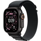 Viedpulkstenis Apple Watch Ultra 3 GPS + Cellular 49mm Black Titanium Case with Black Alpine Loop - Large