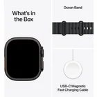 Viedpulkstenis Apple Watch Ultra 3 GPS + Cellular 49mm Black Titanium Case with Black Ocean Band