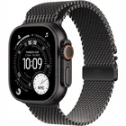 Viedpulkstenis Apple Watch Ultra 3 GPS + Cellular 49mm Black Titanium Case with Black Titanium Milanese Loop - L