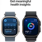 Viedpulkstenis Apple Watch Ultra 3 GPS + Cellular 49mm Nat.Titanium Case with Nat.Titanium Milanese Loop -Large