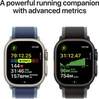 Viedpulkstenis Apple Watch Ultra 3 GPS + Cellular 49mm Nat.Titanium Case with Nat.Titanium Milanese Loop -Large