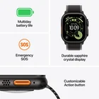 Viedpulkstenis Apple Watch Ultra 3 GPS + Cellular 49mm Nat.Titanium Case with Nat.Titanium Milanese Loop -Large