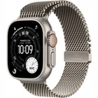 Viedpulkstenis Apple Watch Ultra 3 GPS + Cellular 49mm Nat.Titanium Case with Nat.Titanium Milanese Loop -Medium