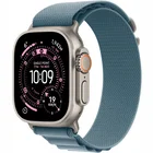 Viedpulkstenis Apple Watch Ultra 3 GPS + Cellular 49mm Natural Titanium Case with Light Blue Alpine Loop - Small