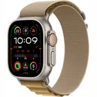 Viedpulkstenis Apple Watch Ultra 2 GPS + Cellular 49mm Natural Titanium Case with Tan Alpine Loop - Medium