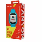 Viedpulkstenis Canyon kids watch Sunny KW-48 Video 4G GPS Games&Music Blue