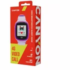 Viedpulkstenis Canyon kids watch Sunny KW-48 Video 4G GPS Games&Music Violet
