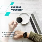 Viedpulkstenis Canyon Smart Watch Hexagon 88 BT-Call Black