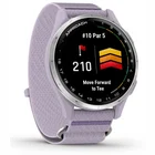 Viedpulkstenis Garmin Approach J1 Silver Aluminum Bezel with Lilac ComfortFit Fabric Band