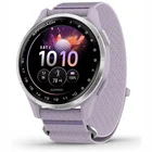 Viedpulkstenis Garmin Approach J1 Silver Aluminum Bezel with Lilac ComfortFit Fabric Band