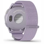 Viedpulkstenis Garmin Approach J1 Silver Aluminum Bezel with Lilac ComfortFit Fabric Band