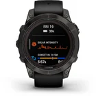 Viedpulkstenis Garmin Fenix 7 Pro Sapphire Solar Carbon Gray with Black Band