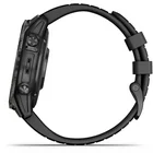Viedpulkstenis Garmin Fenix 7 Pro Sapphire Solar Carbon Gray with Black Band