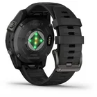 Viedpulkstenis Garmin Fenix 7 Pro Sapphire Solar Carbon Gray with Black Band