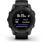 Viedpulkstenis Garmin Fenix 7 Pro Sapphire Solar Carbon Gray with Black Band