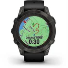 Viedpulkstenis Garmin Fenix 7 Pro Sapphire Solar Carbon Gray with Black Band