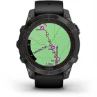 Viedpulkstenis Garmin Fenix 7 Pro Sapphire Solar Carbon Gray with Black Band