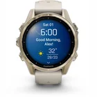 Viedpulkstenis Garmin fenix 8 43mm AMOLED Sapphire Soft Gold with Fog Gray/Dark