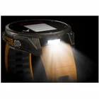 Viedpulkstenis Garmin fenix 8 47mm AMOLED Sapphire Titanium with Spark Orange/Graphite silicone band