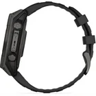 Viedpulkstenis Garmin fenix 8 47mm Solar Sapphire Carbon Grey DLC Titanium with Black/Pebble Grey