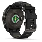 Viedpulkstenis Garmin fenix 8 47mm Solar Sapphire Carbon Grey DLC Titanium with Black/Pebble Grey