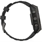 Viedpulkstenis Garmin fenix 8 47mm Solar Sapphire Carbon Grey DLC Titanium with Black/Pebble Grey