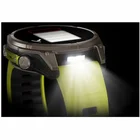 Viedpulkstenis Garmin fenix 8 47mm Solar Sapphire Titanium with Amp Yellow/Graphite silicone band