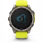Viedpulkstenis Garmin fenix 8 47mm Solar Sapphire Titanium with Amp Yellow/Graphite silicone band