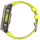 Viedpulkstenis Garmin fenix 8 51mm Solar Sapphire Titanium with Amp Yellow/Graphite silicone band