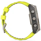 Viedpulkstenis Garmin fenix 8 51mm Solar Sapphire Titanium with Amp Yellow/Graphite silicone band